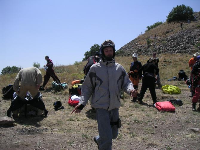 Startvorbereitungen auf dem Ali Dag. Foto: Hakan Akcalar