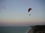 Paragliding Reise Bericht ,Trip zu drei völlig unterschiedlichen, noch kaum bereisten Fluggebieten in der Türkei,Soaren bei Karacakoy am Schwarzen Meer Foto: Hakan Akcalar