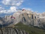 Paragliding Reise Bericht Europa Italien Trentino-Südtirol,Rundreise durch die Alpen,mitten in den Dolomiten