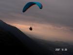 Paragliding Reise Bericht Europa Italien Venetien,Bassano und Umgebung - neue FeWo.,Bassano bei Ostlage - das Dunkel mag Furcht erregen, aber es lässt sich wunderbar soaren.