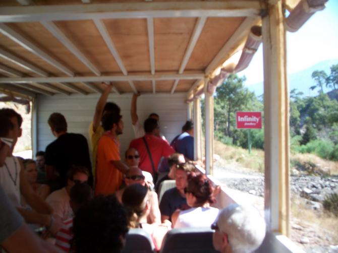 Transport mit den Monstertrucks