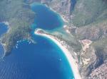 Paragliding Reise Bericht ,Martin,über der Lagune - noch ca. 1000 m hoch
