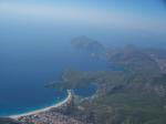 Paragliding Reise Bericht Asien Türkei ,Martin,auf 2450 über dem Meer! Einfach ein geiles Gefühl!!! Von hier würde es bis nach Fethiye zum Hafen reichen...